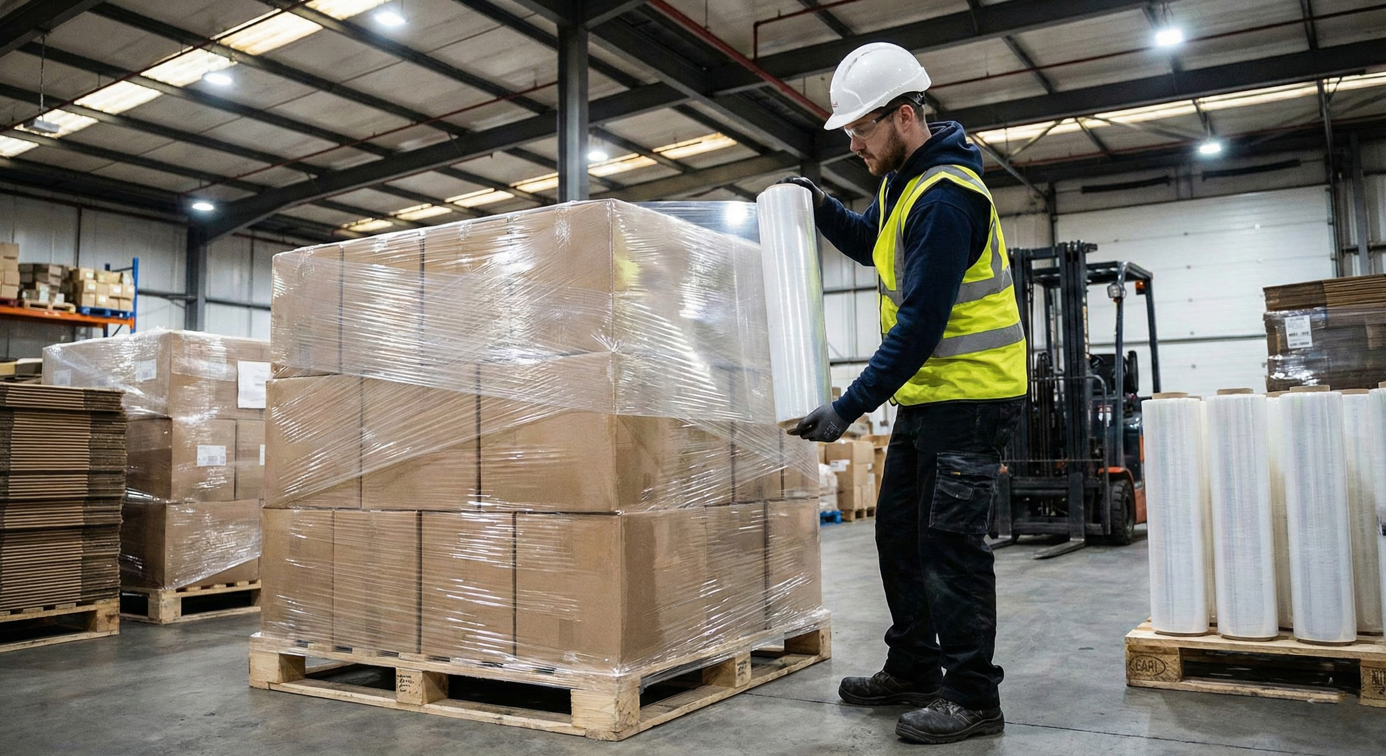Don't Let Pallet Collapses Ruin Your Cargo: The B2B Guide to Sourcing High-Yield Stretch Film