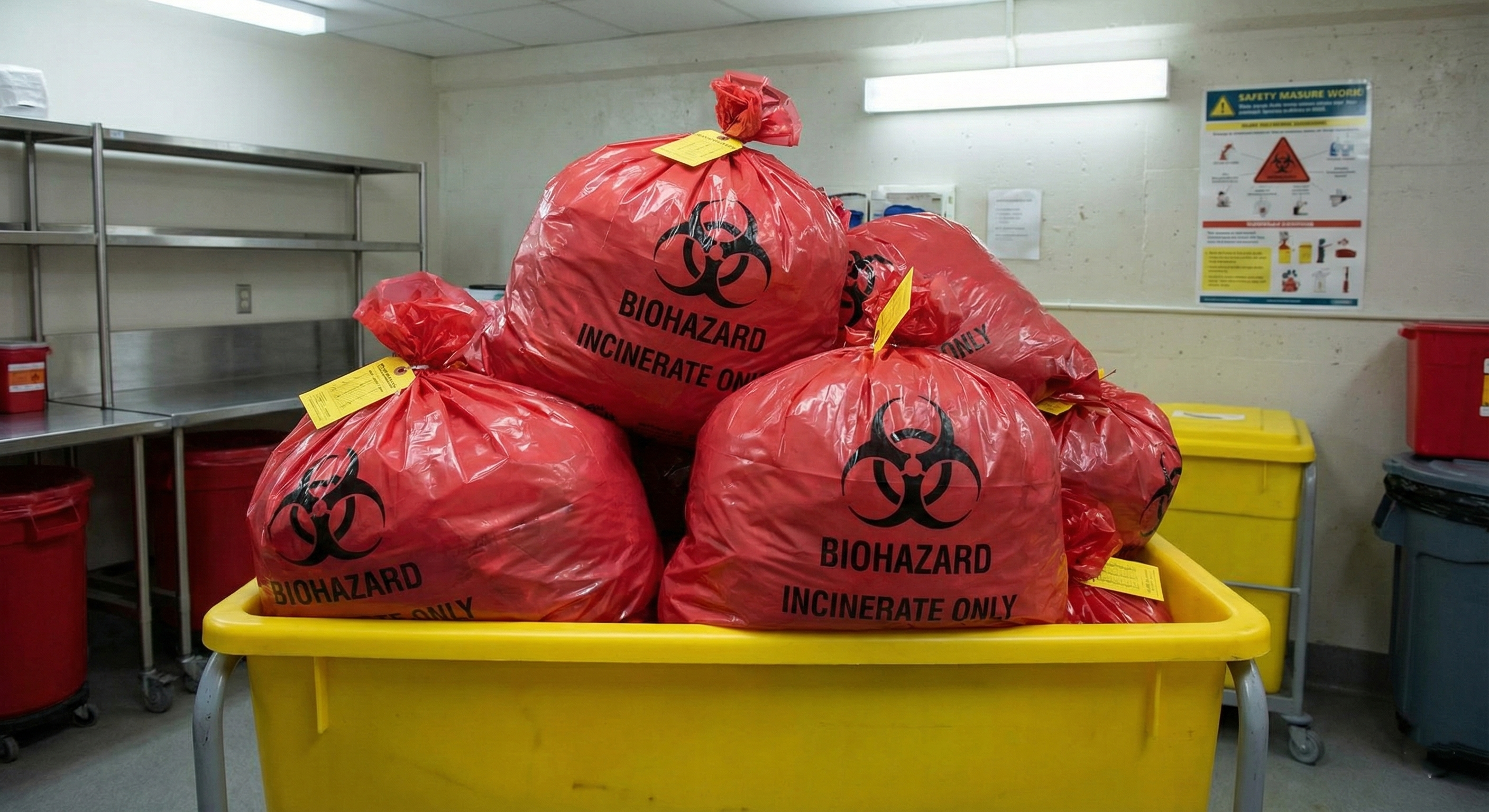UN3291 Biohazard Bags for UAE & Saudi Hospitals: Medical Waste Compliance in Dubai & Riyadh